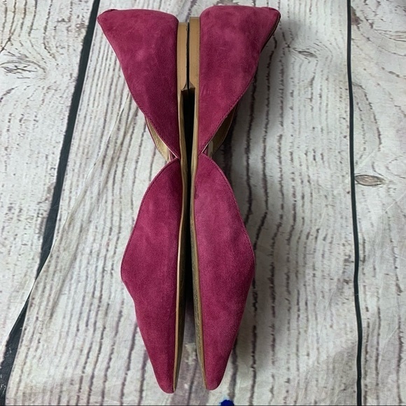 Sam Edelman Suede Rodney Ballet Flats 7 1/2 W - Picture 5 of 7